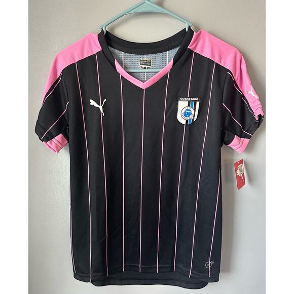 PUMA Tops - QUERETARO GALLOS BLANCOS black-pink woman jersey puma 2015-2016